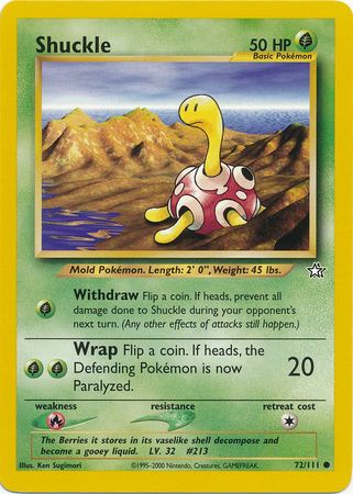 Shuckle - 72/111 - Common - Unlimited available at 401 Games Canada