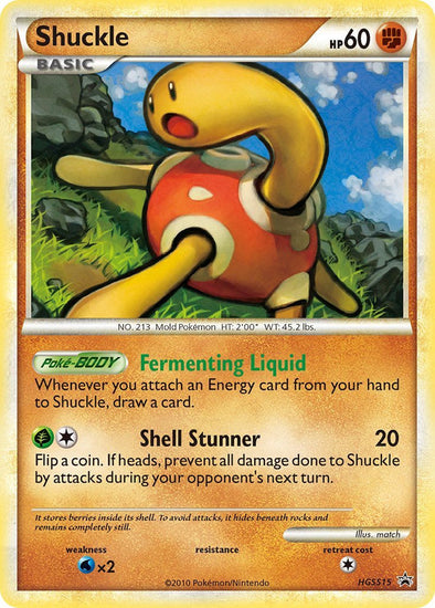 Shuckle - HGSS15 - Holo Promo available at 401 Games Canada