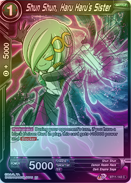 Shun Shun, Haru Haru's Sister - BT11-143 - Common (FOIL) available at 401 Games Canada