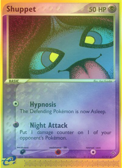 Shuppet - 43/97 - Uncommon - Reverse Holo available at 401 Games Canada