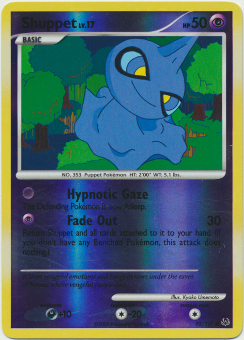 Shuppet - 92/127 - Common - Reverse Holo available at 401 Games Canada