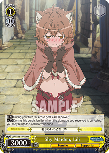 Shy Maiden, Lili (Triple Rare) available at 401 Games Canada