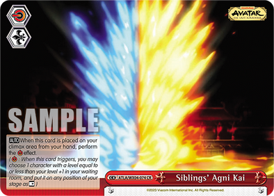 Siblings' Agni Kai - ATLA/WX04-E074 - Climax Rare available at 401 Games Canada