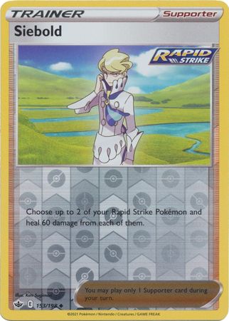 Siebold - 153/198 - Uncommon - Reverse Holo available at 401 Games Canada