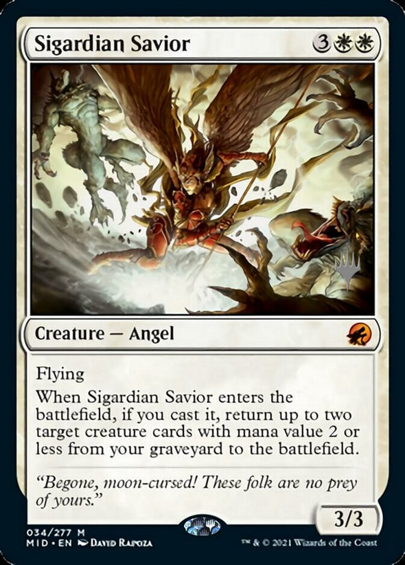 Sigardian Savior - Promo Pack (PMID) (Foil) available at 401 Games Canada