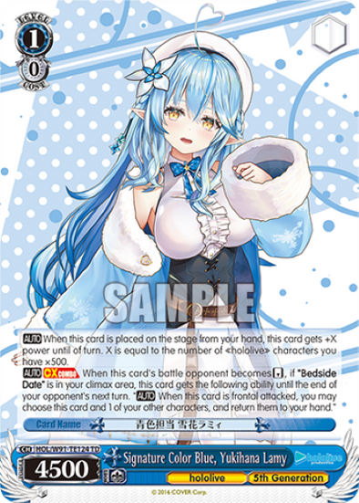 Signature Color Blue, Yukihana Lamy (TD) available at 401 Games Canada