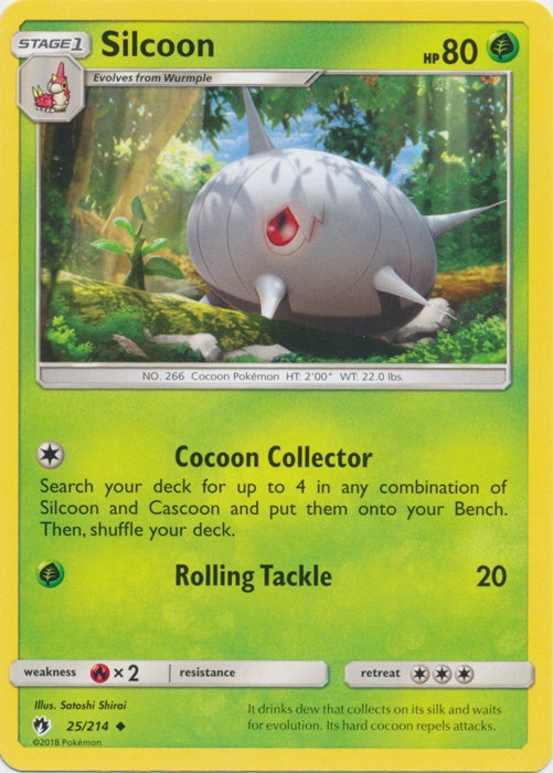 Silcoon - 25/214 - Uncommon available at 401 Games Canada