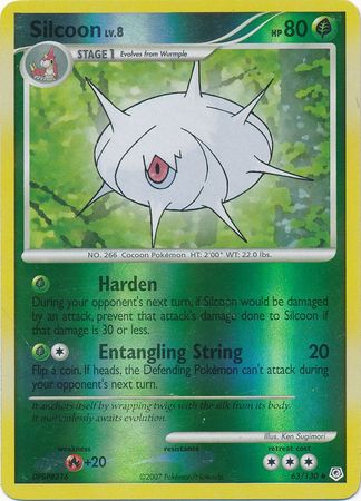 Silcoon - 63/130 - Uncommon - Reverse Holo available at 401 Games Canada