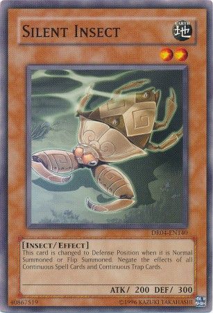 Silent Insect - DR04 - EN140 - Common available at 401 Games Canada