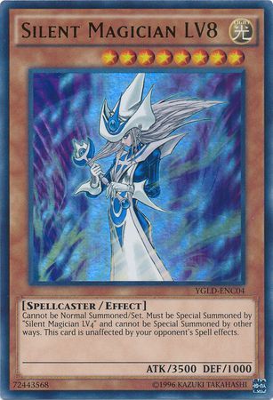 Silent Magician LV8 - YGLD-ENC04 - Ultra Rare - Unlimited available at 401 Games Canada