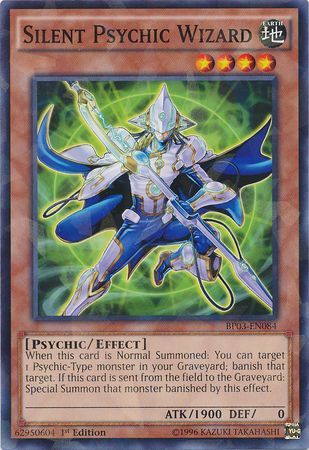 Silent Psychic Wizard - BP03-EN084 - Rare - 1st Edition available at 401 Games Canada