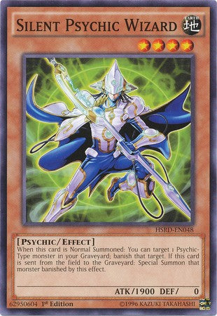 Silent Psychic Wizard - HSRD-EN048 - Common - 1st Edition available at 401 Games Canada