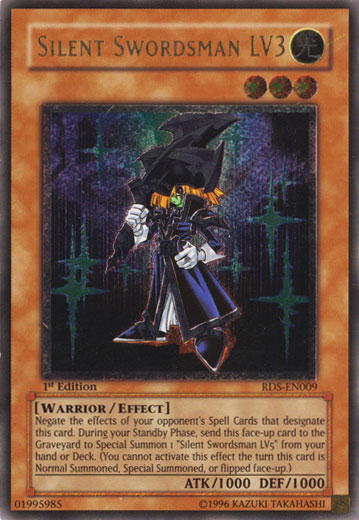 Silent Swordsman LV3 - RDS-EN009 - Ultimate Rare - 1st Edition available at 401 Games Canada