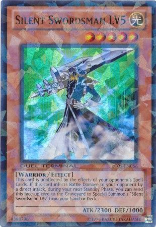 Silent Swordsman LV5 - DT05-EN056 - Super Parallel Rare available at 401 Games Canada