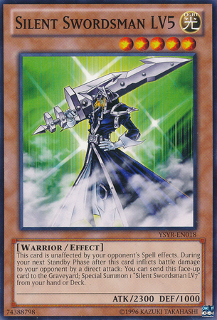 Silent Swordsman LV5 - YSYR-EN018 - Common - Unlimited available at 401 Games Canada