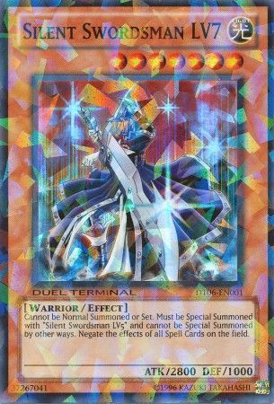 Silent Swordsman LV7 - DT06-EN001 - Super Parallel Rare available at 401 Games Canada