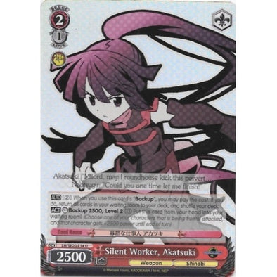 Silent Worker, Akatsuki (Alternate Art Foil) available at 401 Games Canada