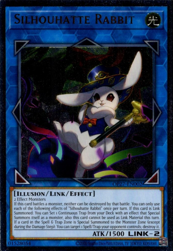 Silhouhatte Rabbit (UTR) - OP27-EN002 - Ultimate Rare - Unlimited