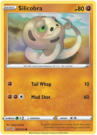 Silicobra - 081/163 - Common available at 401 Games Canada