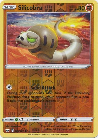 silicobra pokemon card 119/198 Reverse Holo TCG Fighting Fighting Tail Whap (10) Fighting Silicobra #81 Prices | Pokemon