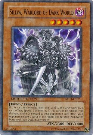 Sillva, Warlord of Dark World - GLD1-EN023 - Common - Limited Edition available at 401 Games Canada