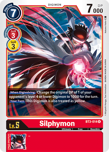 Silphymon - BT3-014 - Rare available at 401 Games Canada