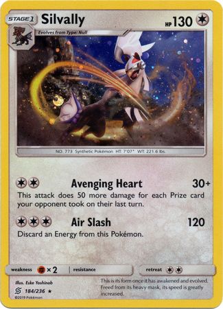Silvally - 184/236 - Alternate Holo - Promo available at 401 Games Canada