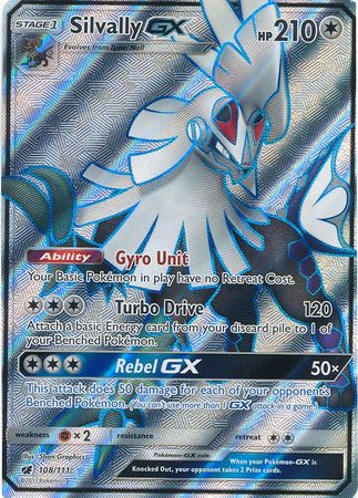 Silvally GX - 108/111 - Full Art Ultra Rare available at 401 Games Canada