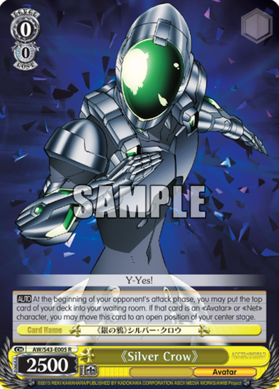 "Silver Crow" - AW/S43-E005 - Rare available at 401 Games Canada