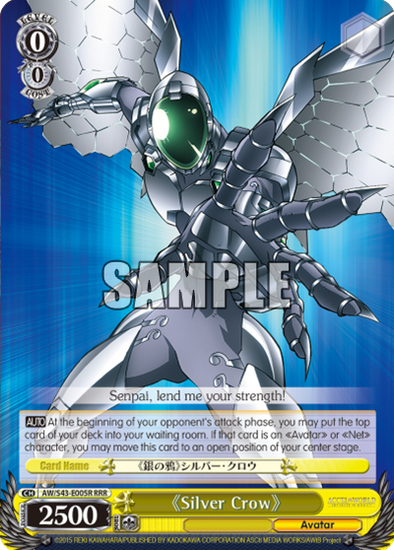 "Silver Crow' - AW/S43-E005R - Triple rare available at 401 Games Canada