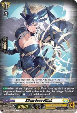 Silver Fang Witch - D-BT11/089EN - Common available at 401 Games Canada