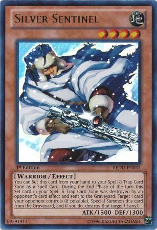 Silver Sentinel - REDU-EN033 - Ultra Rare - 1st Edition available at 401 Games Canada