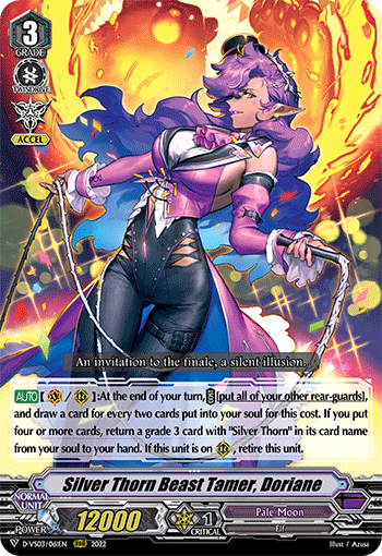 Silver Thorn Beast Tamer, Doriane - D-VS03/061 - Triple Rare available at 401 Games Canada
