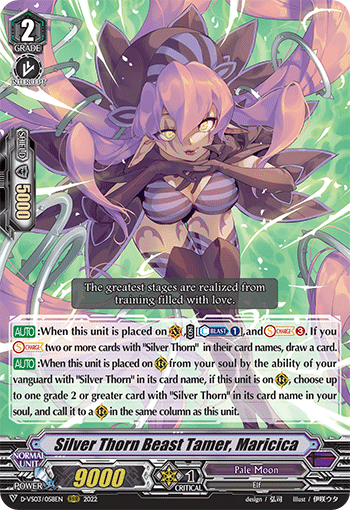 Silver Thorn Beast Tamer, Maricica - D-VS03/058 - Triple Rare available at 401 Games Canada