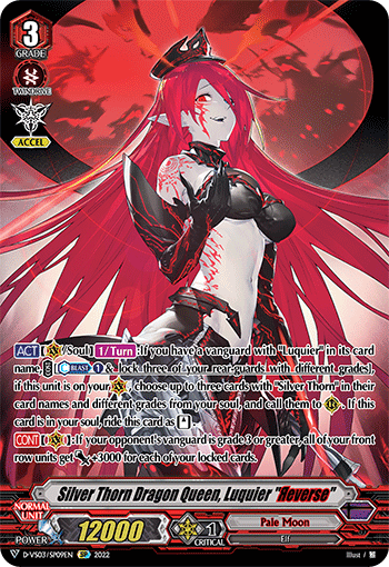 Silver Thorn Dragon Queen, Luquier 'Reverse' - D-VS03/SP09 - SP available at 401 Games Canada