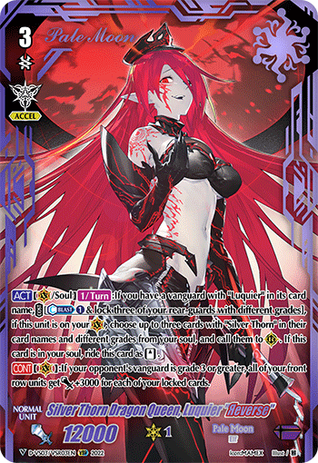 Silver Thorn Dragon Queen, Luquier 'Reverse' - D-VS03/VSR03 - Vanguard Secret Rare available at 401 Games Canada