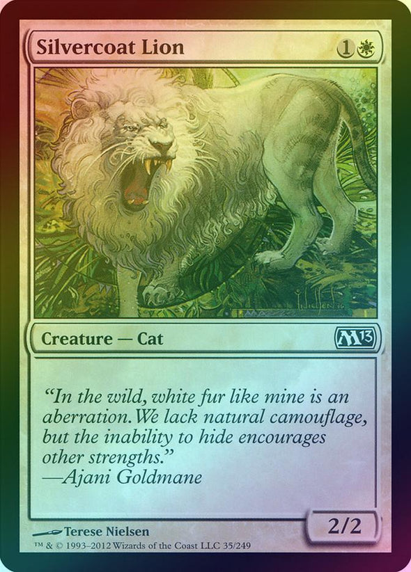 Silvercoat Lion (Foil) (M13) available at 401 Games Canada