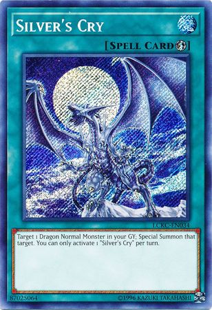 Silver's Cry - LCKC-EN034 - Secret Rare - Unlimited available at 401 Games Canada