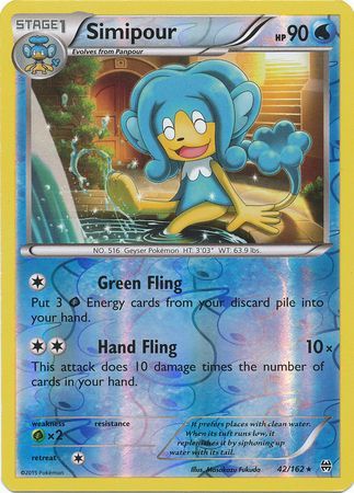 Simipour - 42/162 - Rare - Reverse Holo available at 401 Games Canada