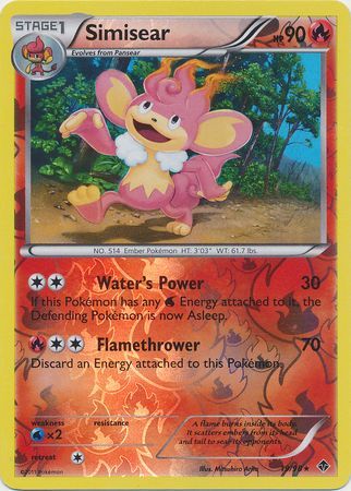 Simisear - 19/98 - Rare - Reverse Holo available at 401 Games Canada