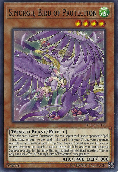 Simorgh, Bird of Protection - RIRA-EN020 - Common - Unlimited available at 401 Games Canada