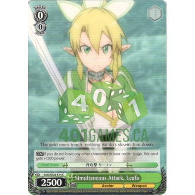 Simultaneous Attack, Leafa available at 401 Games Canada