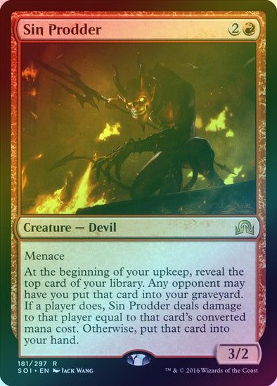 Sin Prodder (Foil) (SOI) available at 401 Games Canada