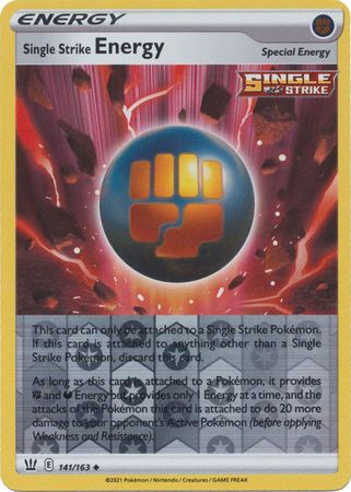 Single Strike Energy - 141/163 - Uncommon - Reverse Holo available at 401 Games Canada