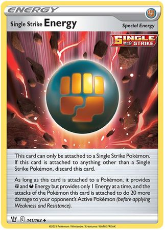 Single Strike Energy - 141/163 - Uncommon available at 401 Games Canada