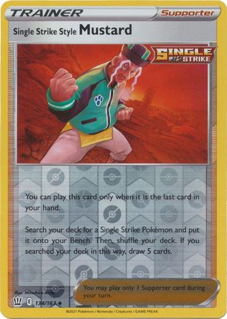Single Strike Style Mustard - 134/163 - Uncommon - Reverse Holo available at 401 Games Canada