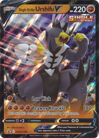 Single Strike Urshifu V - SWSH106 - Promo available at 401 Games Canada