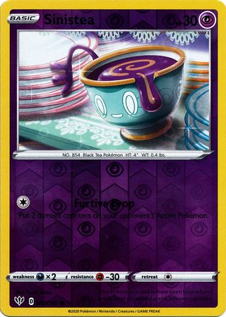 Sinistea - 082/189 - Common - Reverse Holo available at 401 Games Canada