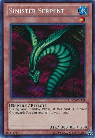 Sinister Serpent - LCYW-EN154 - Secret Rare - Unlimited available at 401 Games Canada