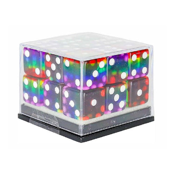 Sirius Dice - 18ct D6 - Rainbow available at 401 Games Canada